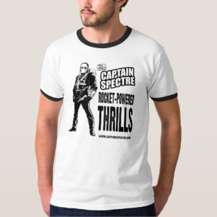 Spectreロケット大尉のワイシャツ Tシャツ