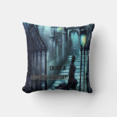 Spectre On The Steps Throw Pillow クッション (正面)