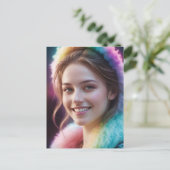 Spectrum Dreamer: Iridescent Rainbow Portrait シーズンポストカード (スタンド正面)