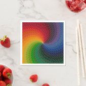 Spectrum wheel made of bricks スタンダードカクテルナプキン (インサイチュ)