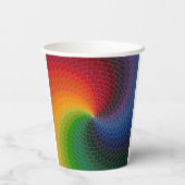 Spectrum wheel made of bricks 紙コップ (裏面)