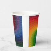 Spectrum wheel made of bricks 紙コップ (右)