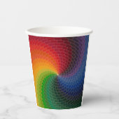 Spectrum wheel made of bricks 紙コップ (正面)