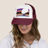 Spectrum White Profile – Pop Art Trucker Cap キャップ (インサイチュ)
