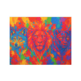 Spectrum Wild Trio メタルプリント