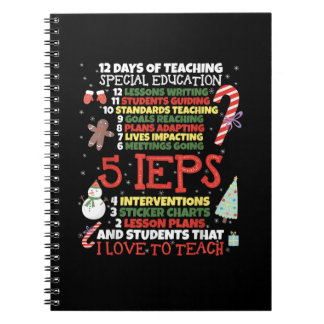 SPEDスクールティおもしろいー特別教育先生 ノートブック