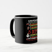 SPEDスクールティおもしろいー特別教育先生 マグカップ (正面左)