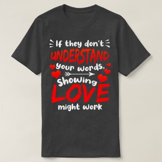 SPED先生もし彼らはあなたの言葉を理解していないSh Tシャツ (デザイン正面)