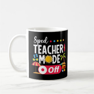 Sped先生モードオフ学校の最後の日の夏 コーヒーマグカップ