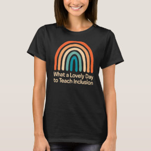 SPED先生何を包含する素敵な教え日 Tシャツ