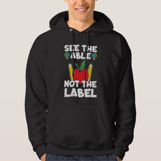 SPED先生特別教育The Able Not The パーカ (正面)