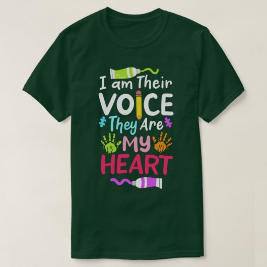 SPED先生自閉症特別教育 Tシャツ (デザイン正面)