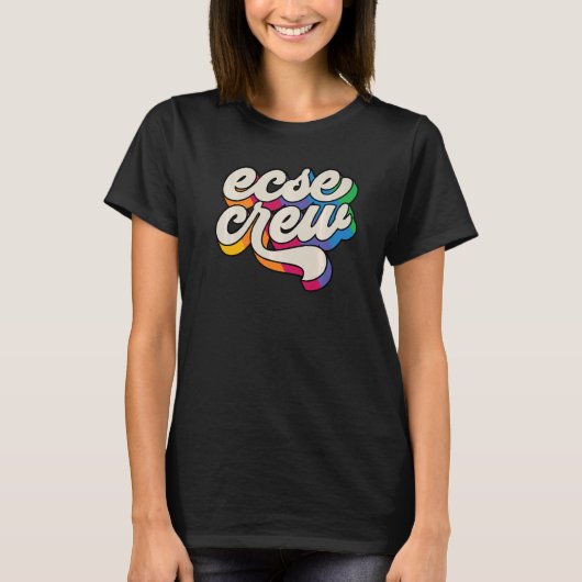 SPED先生ECSEクルー幼児期特集Edu Tシャツ (正面)