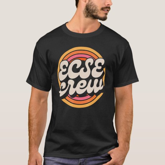 SPED先生ECSEクルー幼児期特集Edu Tシャツ (正面)
