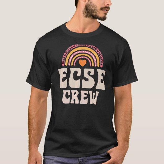 SPED先生ECSEクルー幼児期特集Edu Tシャツ (正面)