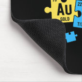 SPED周期表要素の先生の自閉症 マウスパッド (コーナー)