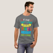 SPED 特別支援教育 私たちは彼らが学ぶやり方で教える Tシャツ (正面フル)