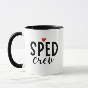 Sped Crew特別教育先生バックスクール マグカップ