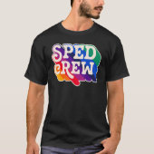 SPED Crew Special Education Teacher Speducator Ret Tシャツ (正面)