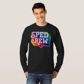 SPED Crew Special Education Teacher Speducator Ret Tシャツ (正面フル)