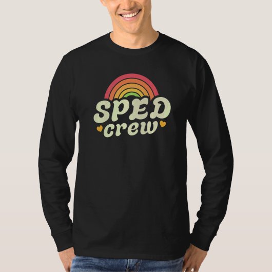 SPED Crew Special Education Teacher Speducator Wom Tシャツ (正面)