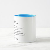 SPED Director Gift Mug with Custom Name マグカップ (中央)