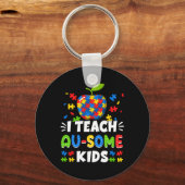 Sped Special Education I Au教え-some  Kids Rainbo キーホルダー (裏面)