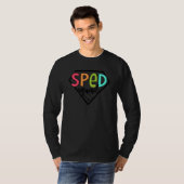 Sped Squad先生特別教育バック・スクー Tシャツ (正面フル)