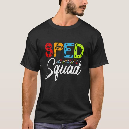 Sped Squad特別教育アパレル2022 Tシャツ (正面)
