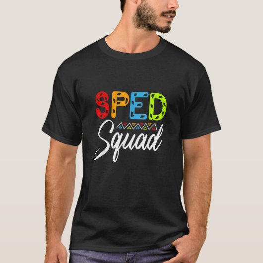 Sped Squad特別教育アパレル2022 Tシャツ (正面)