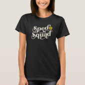 SPED Squad Special Education Teacher Sunflower Ret Tシャツ (正面)