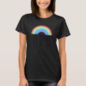 Sped Teacher Anti Bullying Hippie Rainbow Kindness Tシャツ (正面)