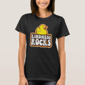Sped Teacher Anti Bullying Hippie Rubber Duck Kind Tシャツ (正面)