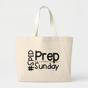#SPEDPrepSundayトート ラージトートバッグ