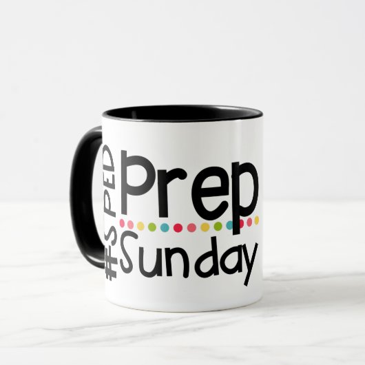 #SPEDPrepSundayマグ マグカップ (正面左)