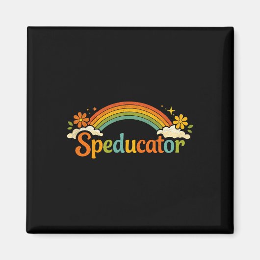 Speducator Quote Funny Special Education Teacher R マグネット (正面)