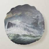 Speeグラーフはインド洋に11月3日入ります ラウンドクッション (裏面)