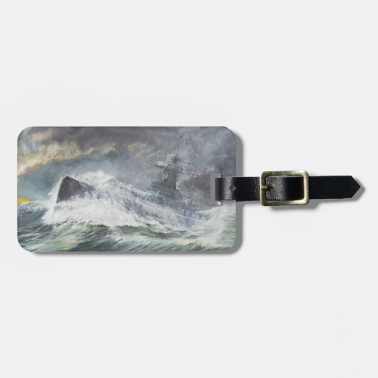 Speeグラーフはインド洋に11月3日入ります ラゲッジタグ (正面横)