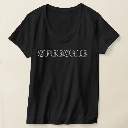 SPEECH言語病理学者Slp，言語病理学 Tシャツ (レイダウン)