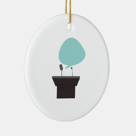 Speech_Base セラミックオーナメント (右)