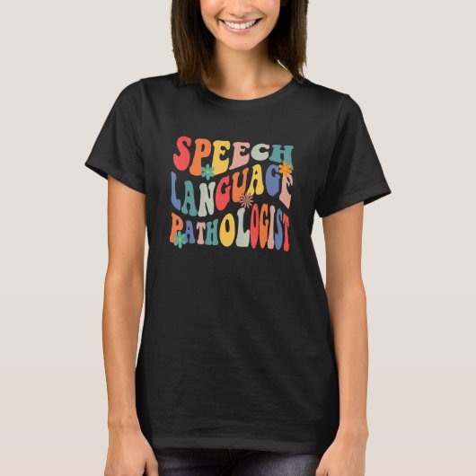 Speech Language Pathologist SLP Speech Therapy Pat Tシャツ (正面)