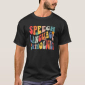 Speech Language Pathologist SLP Speech Therapy Pat Tシャツ (正面)