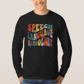 Speech Language Pathologist SLP Speech Therapy Pat Tシャツ (正面)