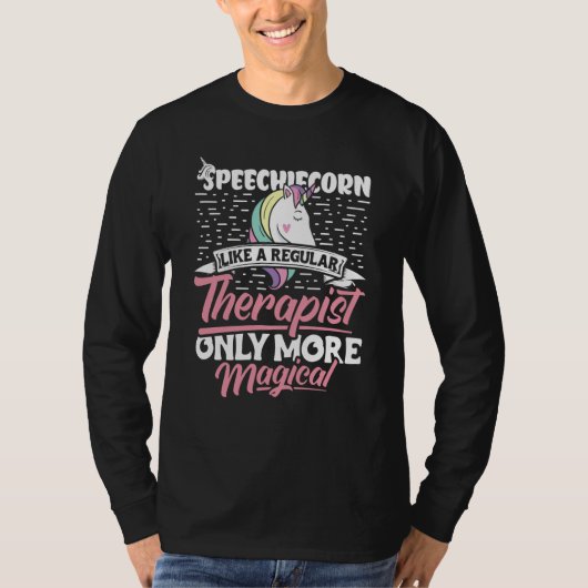 Speech Language Pathologist Speech Therapy for Wom Tシャツ (正面)