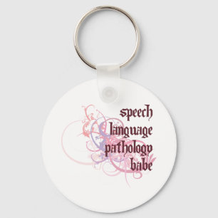 Speech Language Pathology Babe キーホルダー