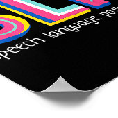 Speech Language Therapist Pathologist Pathology Th ポスター (角)