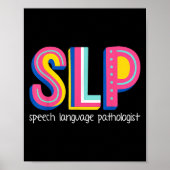 Speech Language Therapist Pathologist Pathology Th ポスター (正面)
