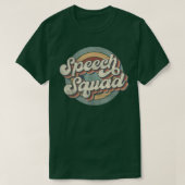 Speech Squad Speech Therapy Crew Hello Back To Sch Tシャツ (デザイン正面)