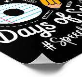 Speech Teacher Survived 67 Days Of School Humor De ポスター (角)