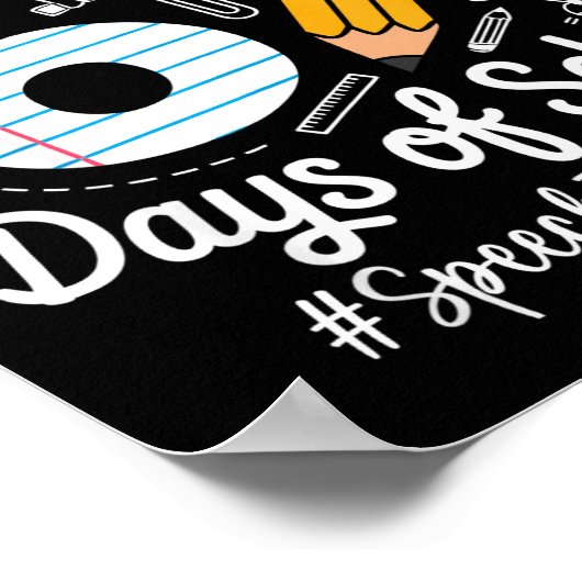 Speech Teacher Survived 67 Days Of School Humor De ポスター (角)